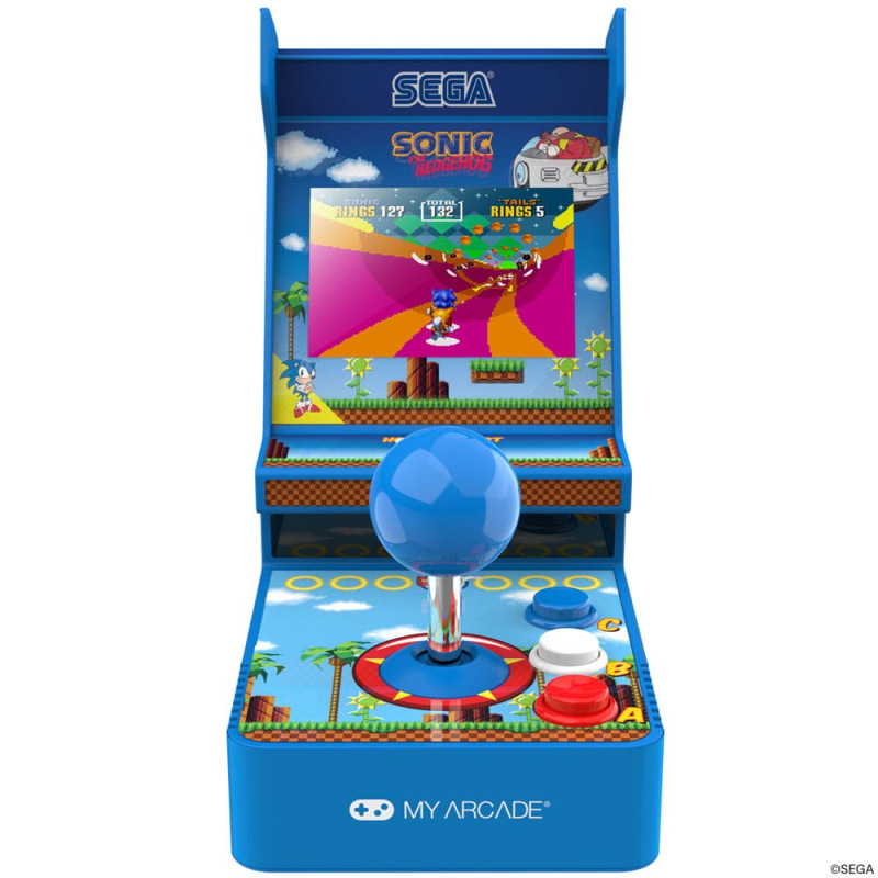 Sonic The Hedgehog Portable Retro Arcade Joystick Player 9