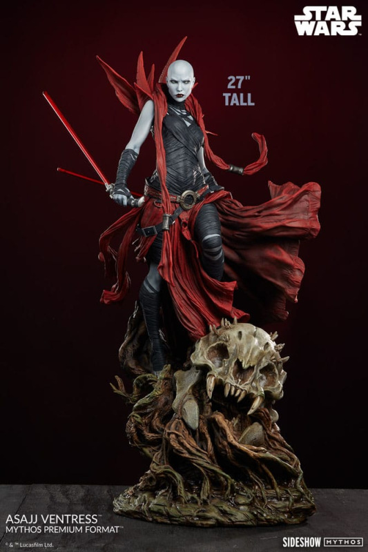 Star Wars Premium Format Statue Asajj Ventress 69 cm 5