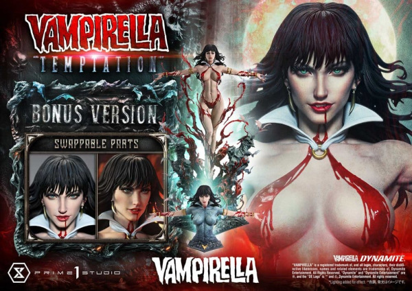 Vampirella Real Elite Masterline Series Statue 1/3 Temptation Bonus Version 100 cm 2