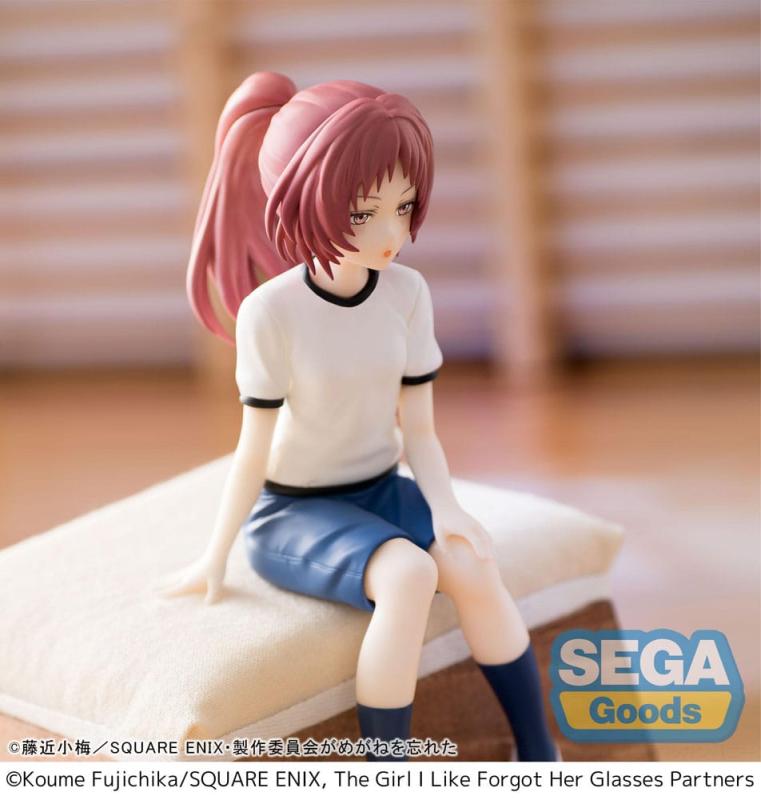 The Girl I Like Forgot Her Glasses PM Perching PVC Statue Ai Mie 14 cm 2