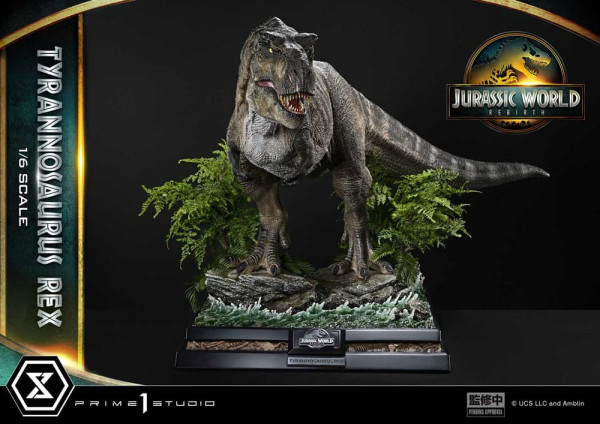 Jurassic World Rebirth Legacy Museum Collection Statue 1/6 Tyrannosaurus Rex Bonus Version 94 cm 8