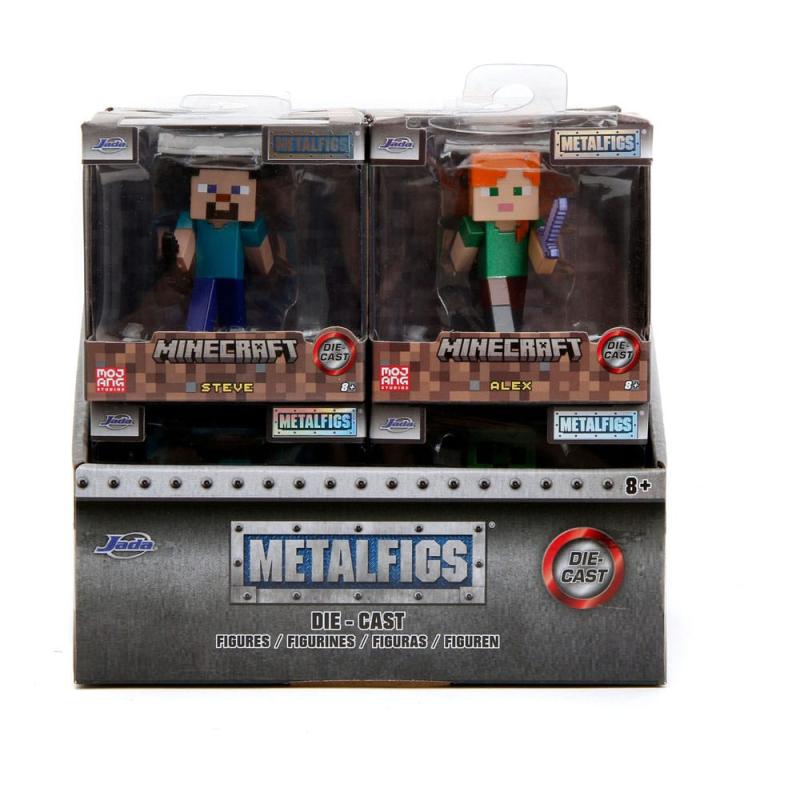 Minecraft Nano Metalfigs Diecast Mini Figures 6 cm Assortment (12) 1