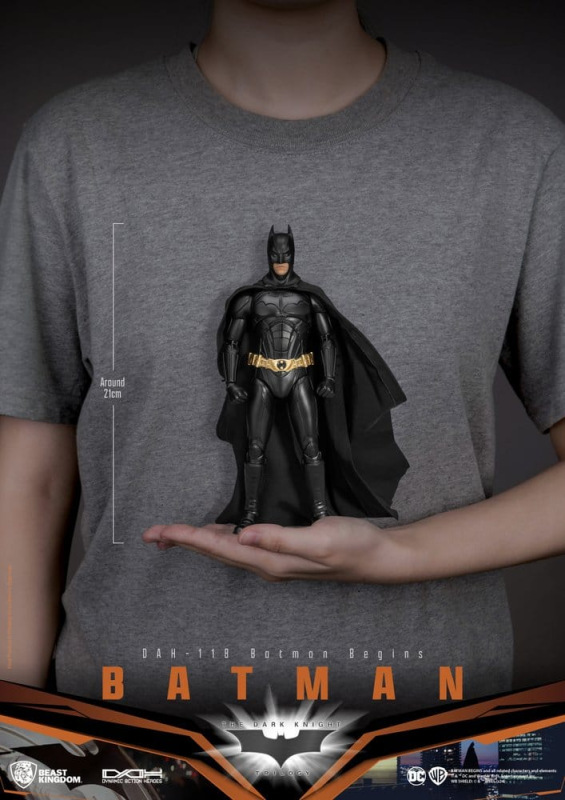 DC Comics Dynamic 8ction Heroes Action Figure Batman (Batman Begins) 21 cm 7