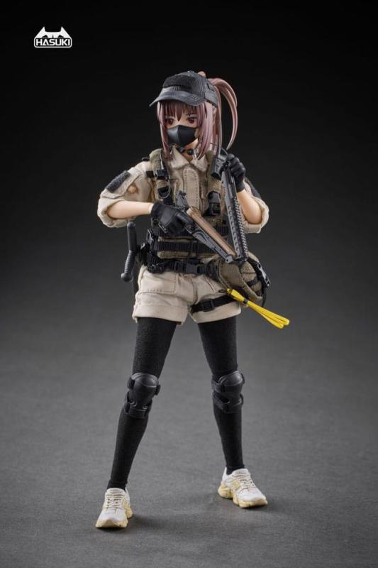 Pocket Art Action Action Figure 1/12 PA006 Reizei Hiyo the Security 15 cm