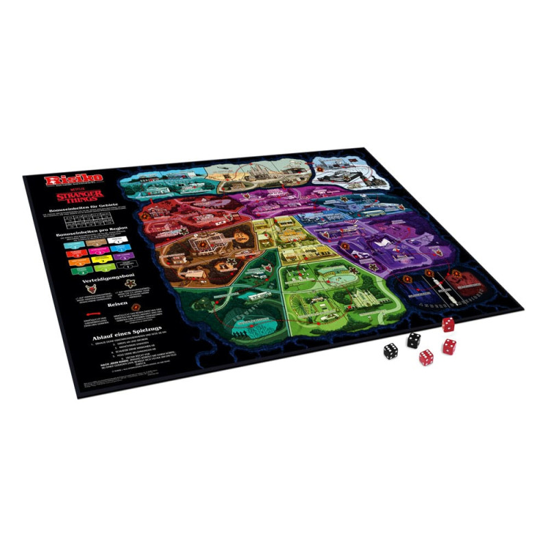 Stranger Things Board Game Risk *German Version* 1