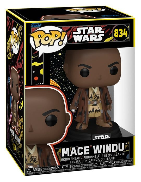 Star Wars: Mandalorian & Grogu POP! Vinyl Figure Mace Windu (Retro) 9 cm 1