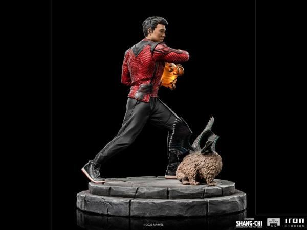 Shang-Chi and the Legend of the Ten Rings BDS Art Scale Statue 1/10 Shang-Chi & Morris 19 cm