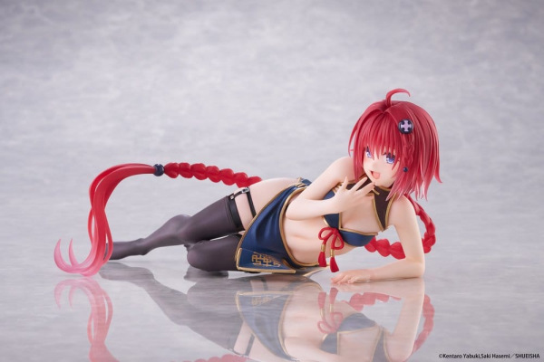 To Love-Ru Darkness Desktop Cute PVC Figure Mea Kurosaki (Chinese Dress Ver.) 13 cm 8