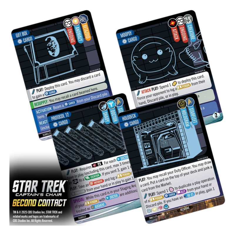 Star Trek: Captain's Chair Card Game Second Contact *English Version* 6
