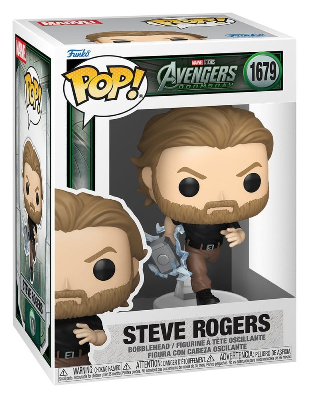 Marvel POP! Comics Vinyl Figure Steve Rogers (Doomsday) 9 cm 1
