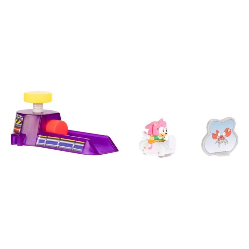 Sonic - The Hedgehog Go Go Racers Vehicles Mini Launching ramps Assortment (4) 3