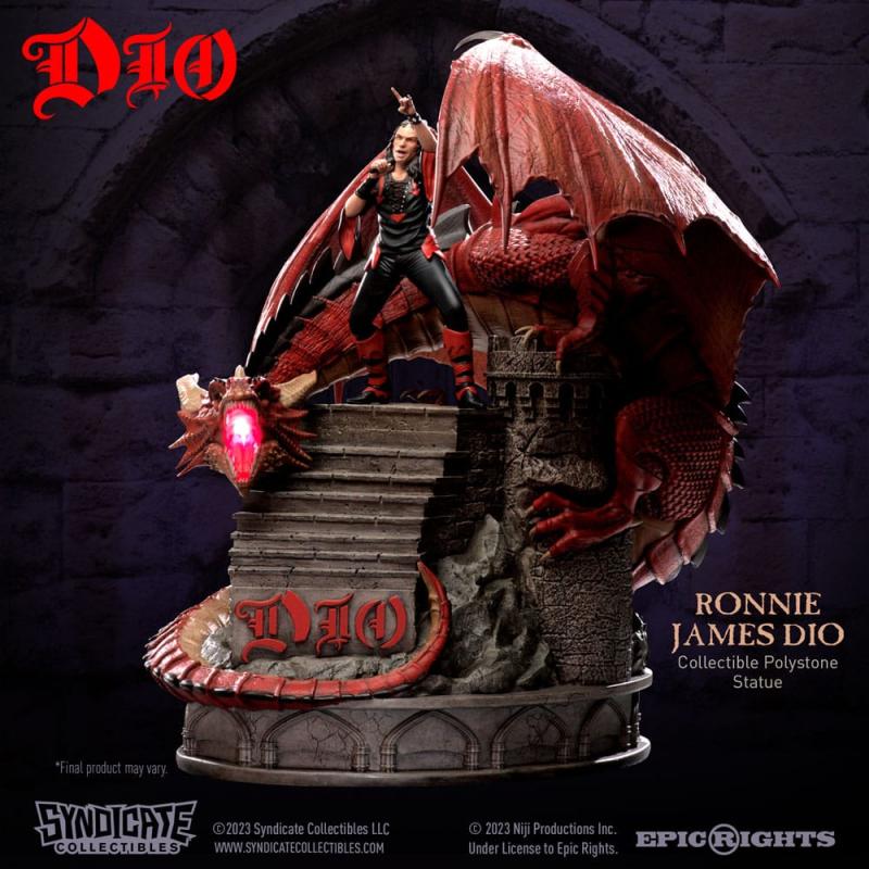 Dio Statue 1/10 Ronnie James Dio 36 cm
