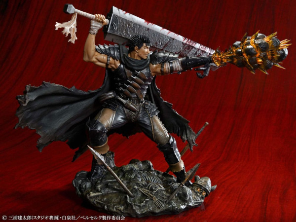 Berserk PVC Statue 1/7 Guts Black Swordsman Ver. 26 cm 5