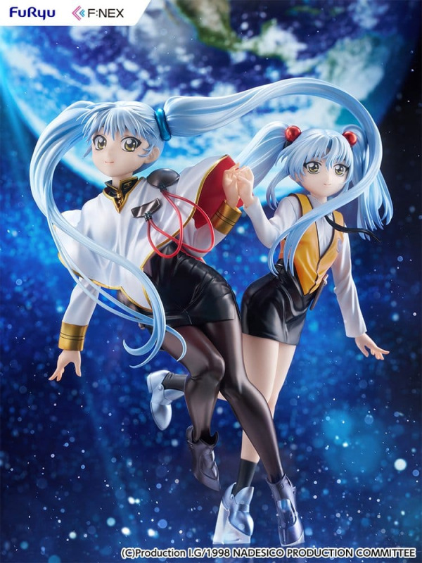 Nadesico the movie The prince of darkness PVC Figure 1/7 Ruri Hoshino double ruriruri Ver. 22 cm 9