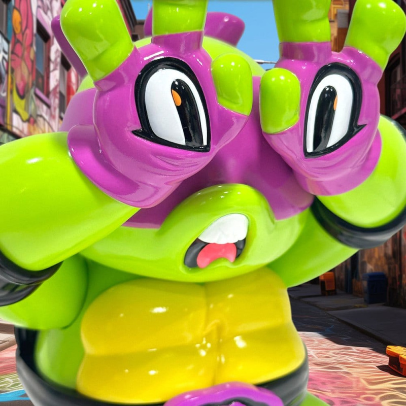 Teenage Mutant Ninja Turtles x Grape Brain Vinyl Figure Donatello 24 cm 4