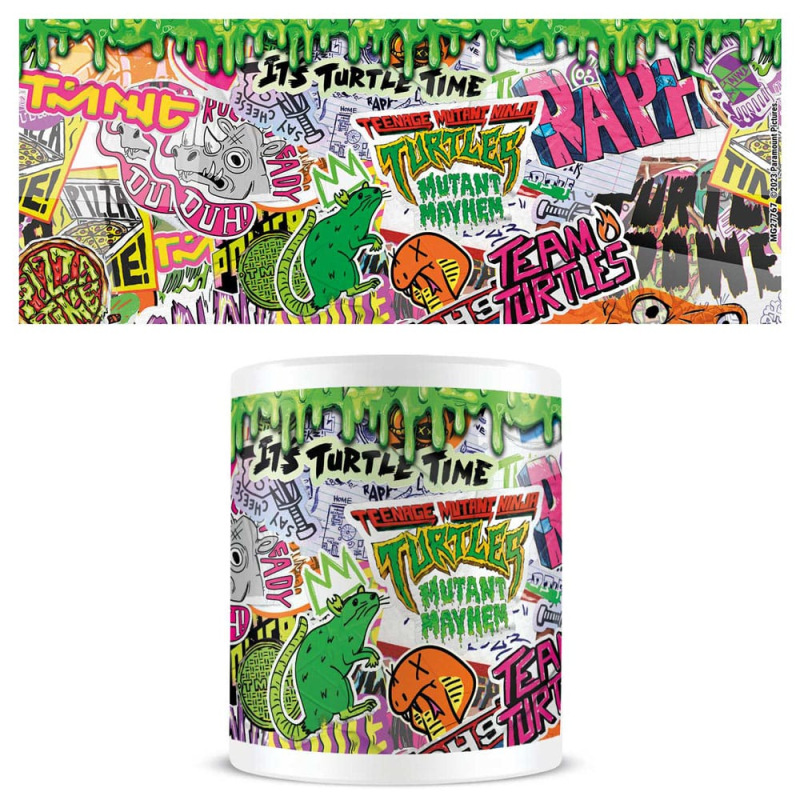 Teenage Mutant Ninja Turtles: Mutant Mayhem Mug Graffiti 1