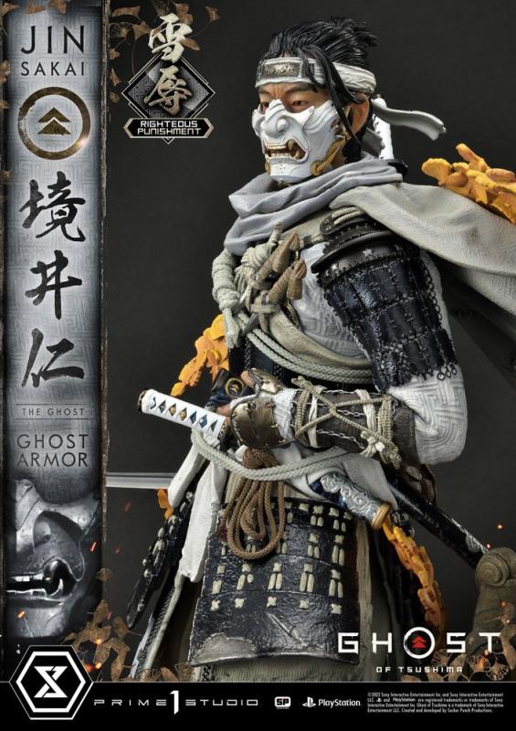 Ghost of Tsushima: Jin Sakai, The Ghost Righteous Punishment 1/4 Statue - Prime 1 Studio