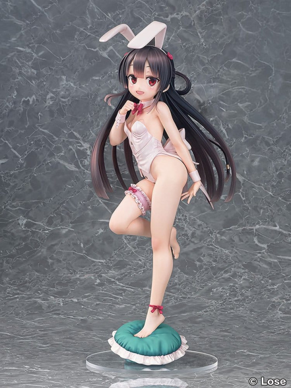 Maitetsu Last Run!! Statue 1/3 Hachiroku: White Bunny Ver. 40 cm 1