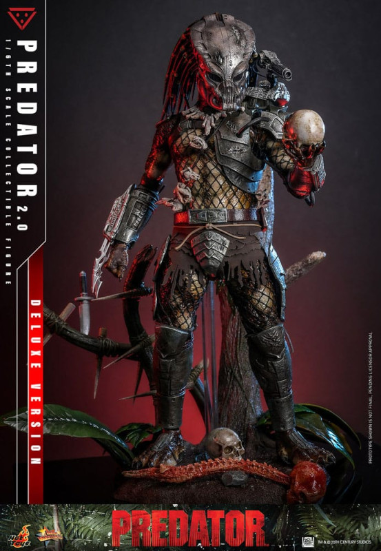 Predator Movie Masterpiece Action Figure 1/6 Predator (2.0) Deluxe Version 34 cm 6