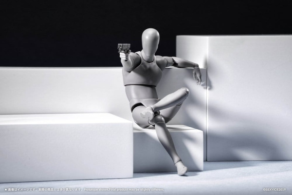 Original Character Series Neural Interface Action Figure 1/12 Bioroid-Troy 020 15 cm 12