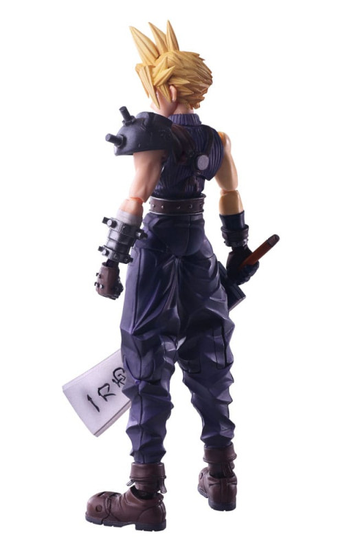 Final Fantasy VII Bring Arts Action Figure Cloud Strife Hardedge Ver. 15 cm 1