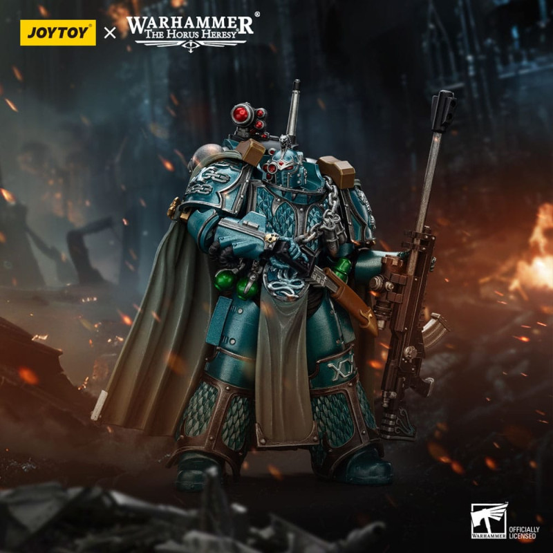 Warhammer The Horus Heresy Action Figure Alpha Legion Exodus The One who is Many With Sniper Rifle A 10