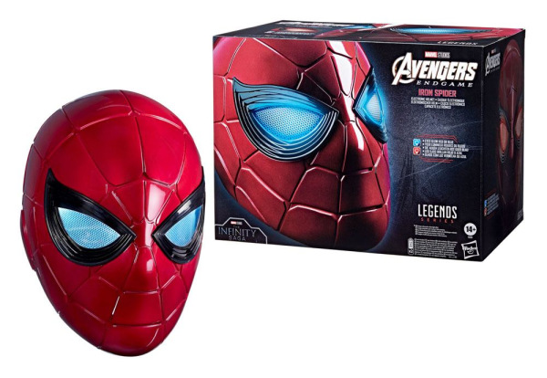 Avengers: Endgame Marvel Legends Series Electronic Helmet Iron Spider 8