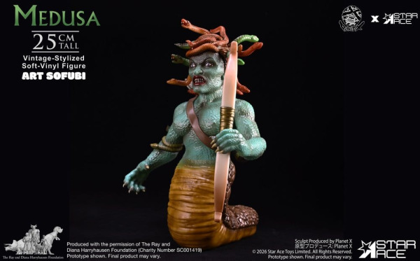 Ray Harryhausen Soft Vinyl Statue Medusa (Vintage-Style) 25 cm 2