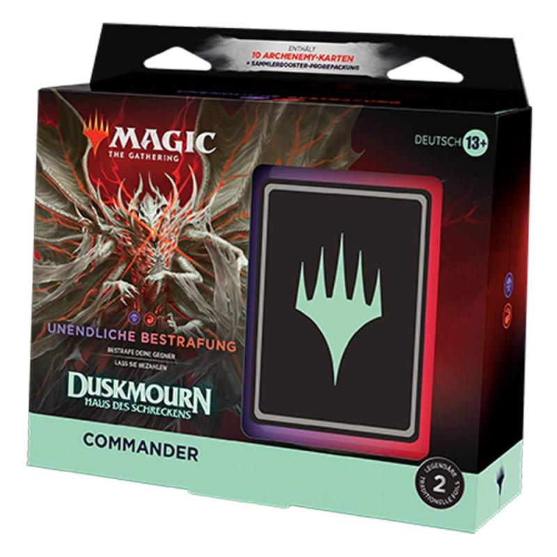 Magic the Gathering Duskmourn: Haus des Schreckens Commander Decks Display (4) german