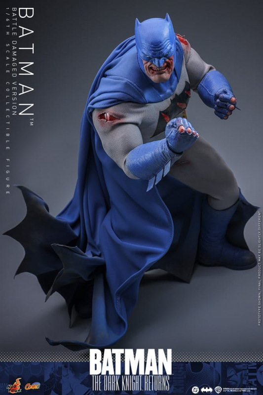 Batman: The Dark Knight Returns Comic Masterpiece Action Figure 1/6 Batman (Battle Damaged Version) 14