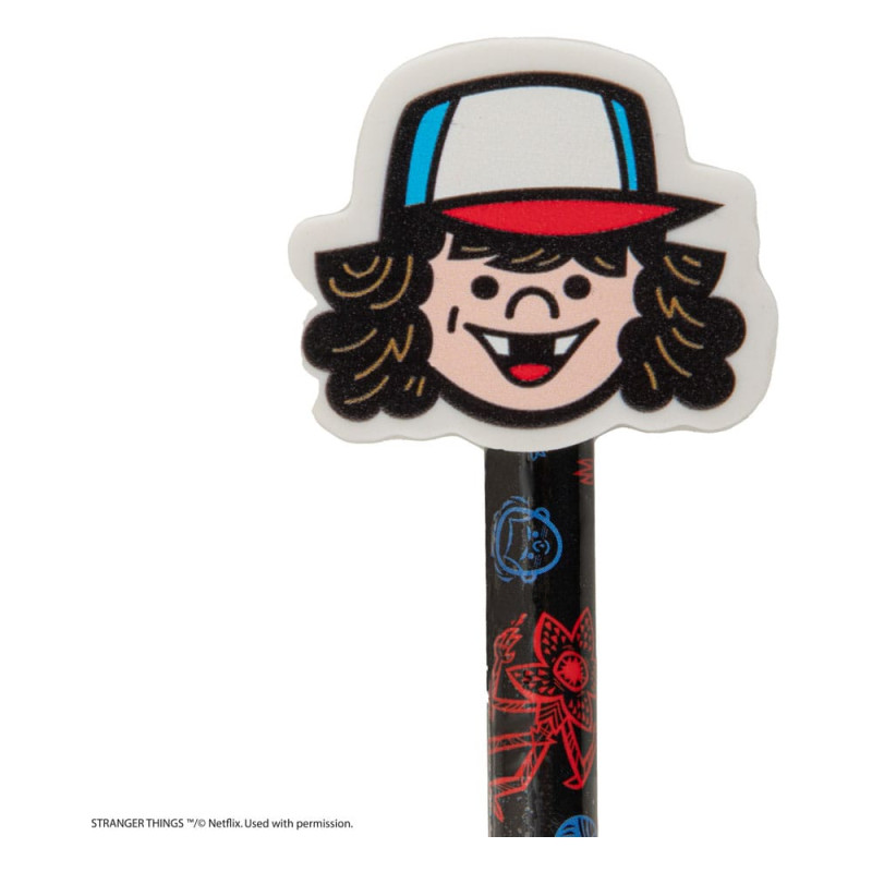 Stranger Things Pencil with Eraser Dustin 1