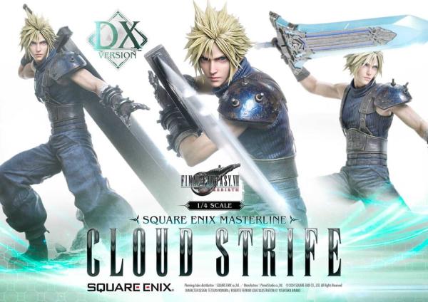 Final Fantasy VII Rebirth Statue 1/4 Cloud Strife Deluxe Ver. 68 cm 1