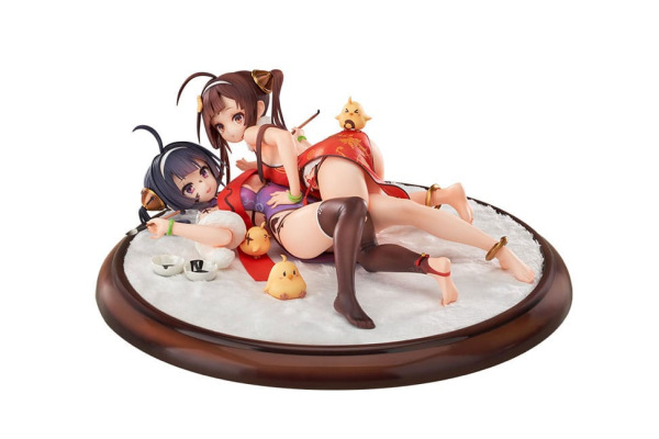 Azur Lane PVC Statue 1/7 Ping Hai & Ning Hai 12 cm