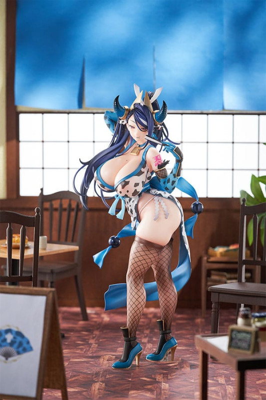 Vanistine Fantasy Statue 1/6 Aurora Kunoichi Outfit Ver. Tapestry Set Edition 30 cm 1