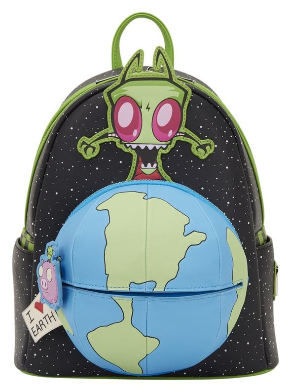 Nickelodeon by Loungefly Mini Backpack Invader Zim Glow 7