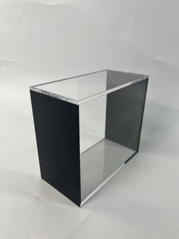 Evoretro Magnetic Acrylic Display Case for ETB with Colored Sides - Black 1