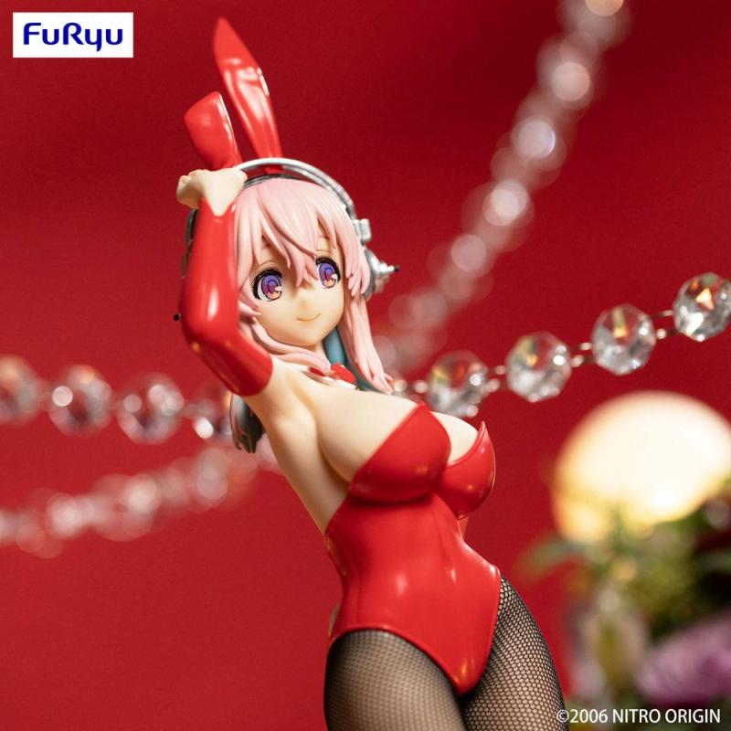 Super Sonico BiCute Bunnies PVC Statue Super Sonico Red Ver. 28 cm 10