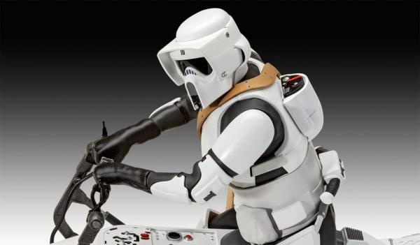 Star Wars Model Kit 1/12 Speeder Bike 26 cm