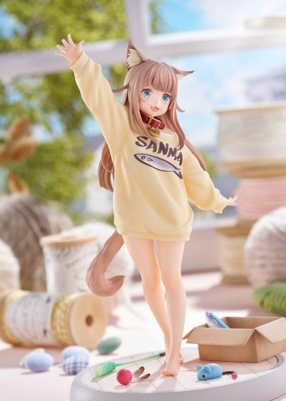 My Cat Is a Kawaii Girl Statue 1/6 Kinako Play With Ver. AmiAmi 21 cm 5