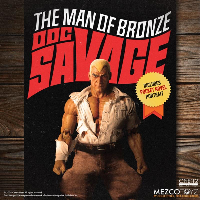 Doc Savage Action Figure 1/12 Doc Savage Deluxe Edition 18 cm 1