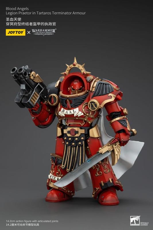 Warhammer The Horus Heresy Action Figure 1/18 Blood Angels Legion Praetor in Tartaros Terminator Arm