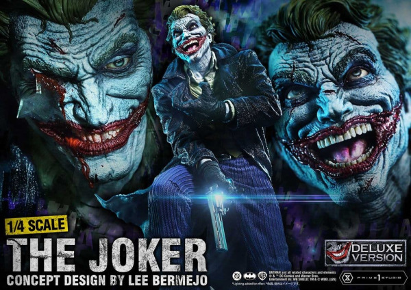 DC Comics Ultimate Premium Masterline Series Statue 1/4 The Joker (Concept Design by Lee Bermejo) De 1
