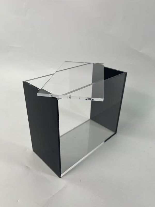 Evoretro Magnetic Acrylic Display Case for ETB with Colored Sides - Black 3