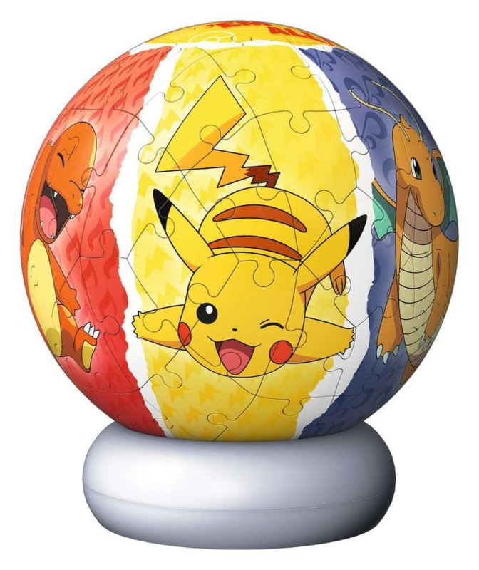 Pokémon 3D Jigsaw Puzzle Ball Nightlight (73 Pieces)