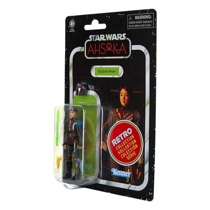 Star Wars: Ahsoka Retro Collection Action Figure Sabine Wren 10 cm 1