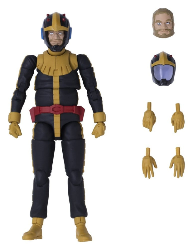 Mobile Suit Gundam G.M.G. Collection 13 Action Figure Principality of Zeon Black Tri-Stars Gaia Norm 1