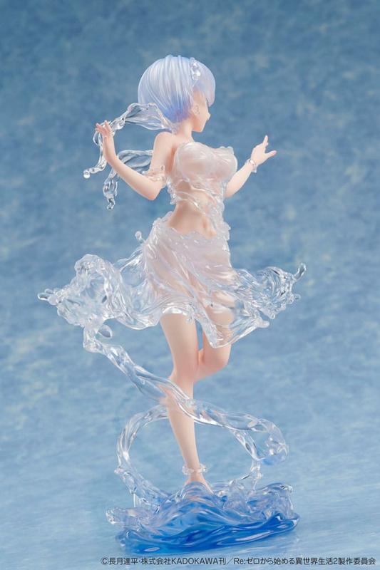 Re:Zero Starting Life in Another World PVC Statue 1/7 Rem Aqua Dress 23 cm