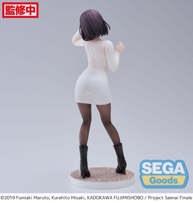 Saekano: How to Raise a Boring Girlfriend Luminasta PVC Statue Megumi Kato Sweater Ver. 22 cm