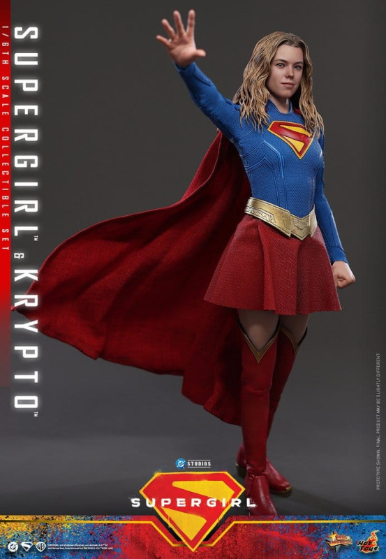 DC Comics Movie Masterpiece Action Figure Set Supergirl & Krypto 28 cm 7
