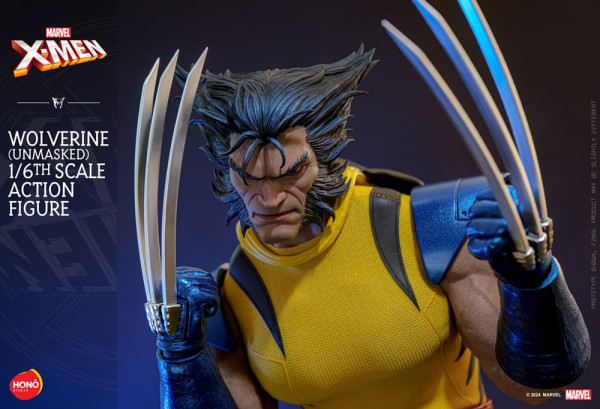 Marvel X-Men Action Figure 1/6 Wolverine (Unmasked) 28 cm 11